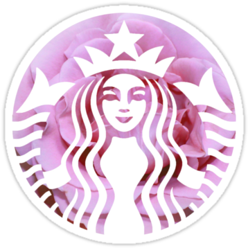 Starbucks Mermaid Pink Petals - Starbucks New Logo 2011 (375x360), Png Download