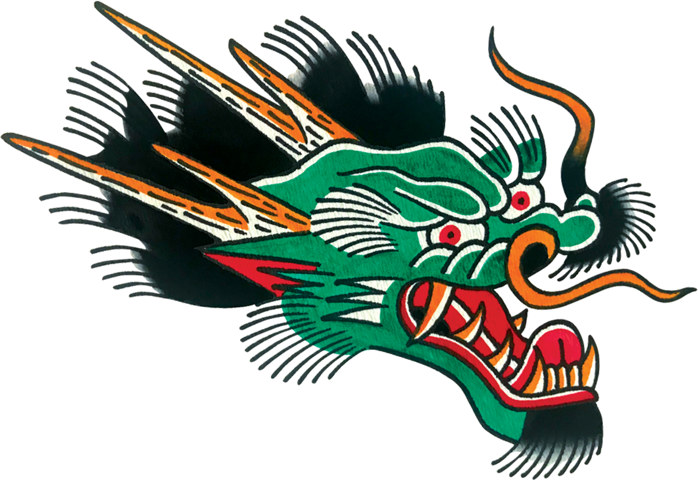 Dragon - Tattly (700x700), Png Download