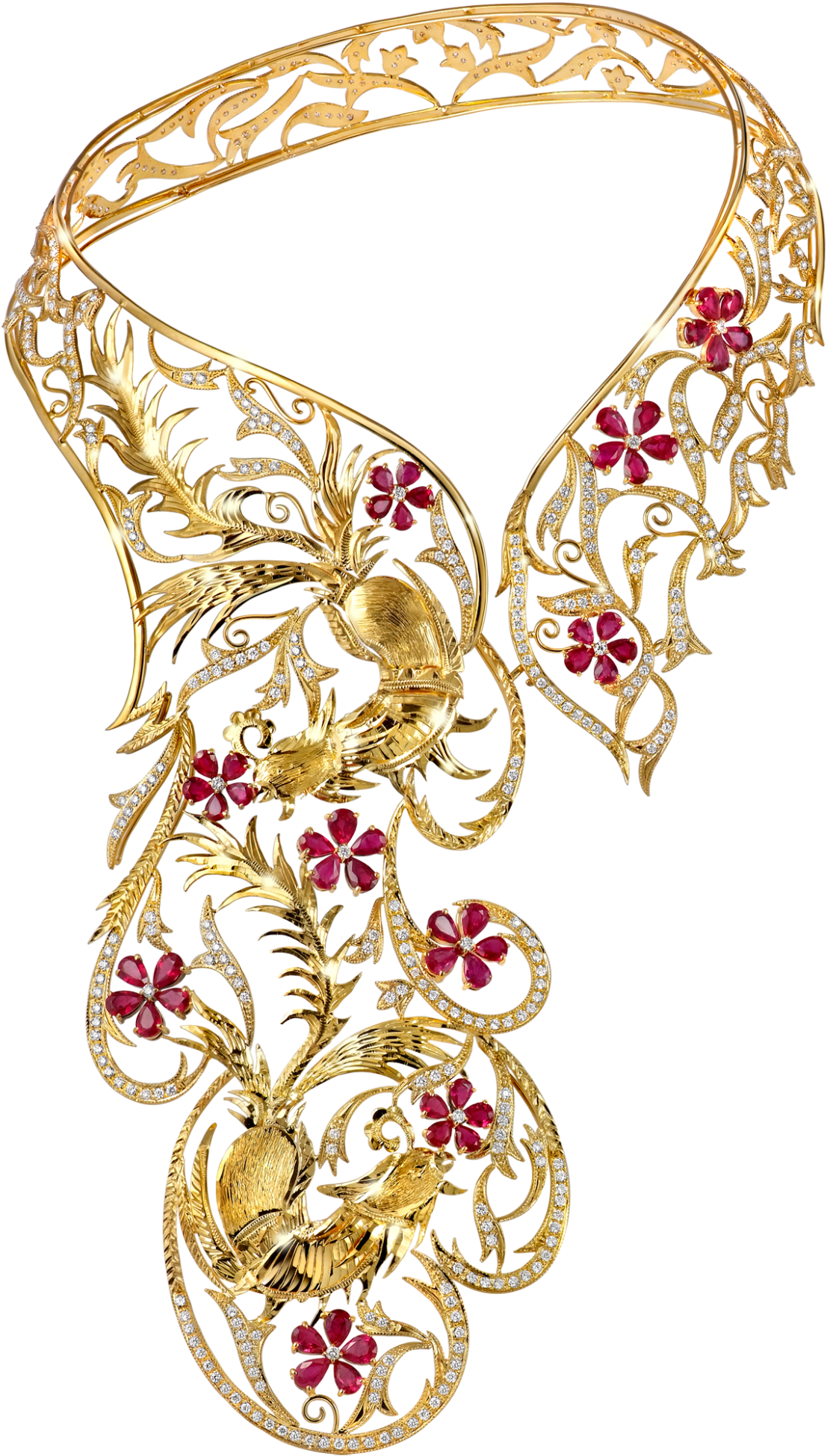 Dance Of The Phoenix - Jewellery (1362x2048), Png Download