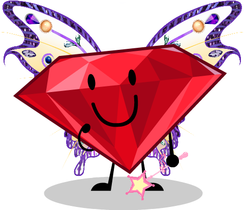 Ruby As Fairy - Tinker Bell Wing Png (503x446), Png Download