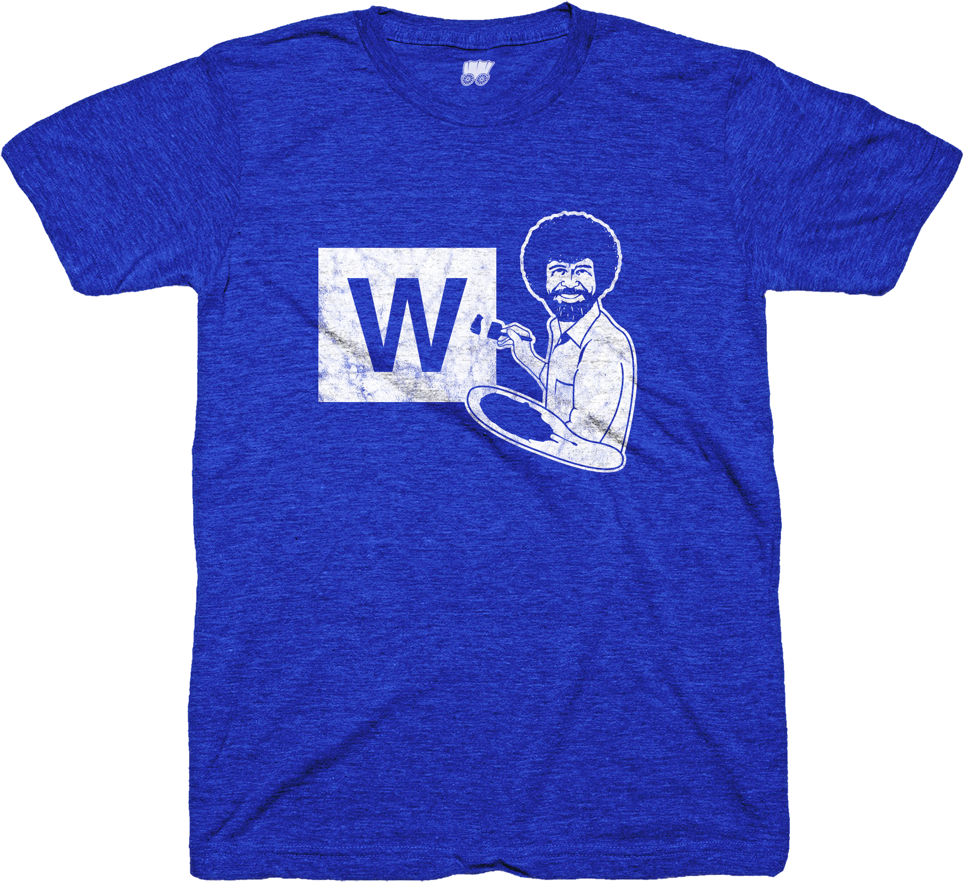 Bob Ross Paint The W - T-shirt (2048x2048), Png Download