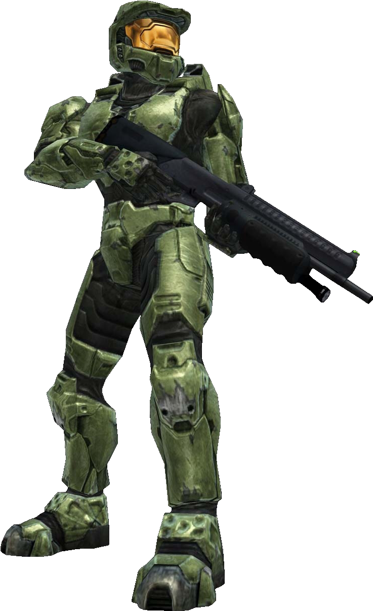 Transparent Halo Masterchief - Master Chief Halo 2 Png (800x1295), Png Download