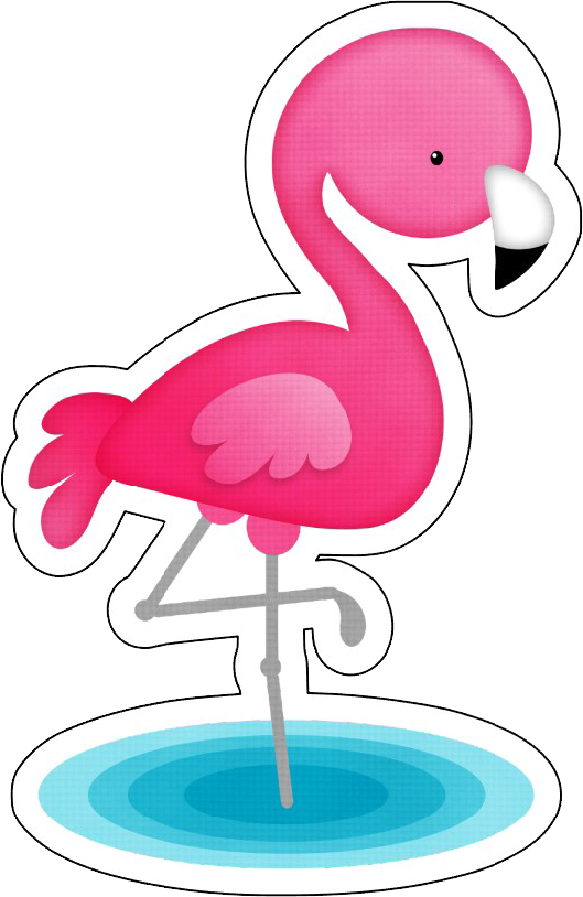 Passatempo Da Ana - Flamingo Clip Art (529x814), Png Download