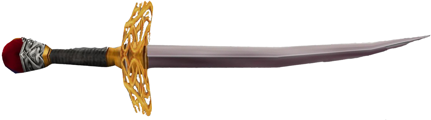 Dagger B - Gold Dagger Png (1462x426), Png Download