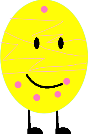 Eggy As A Easter Egg - Openclipart (292x445), Png Download