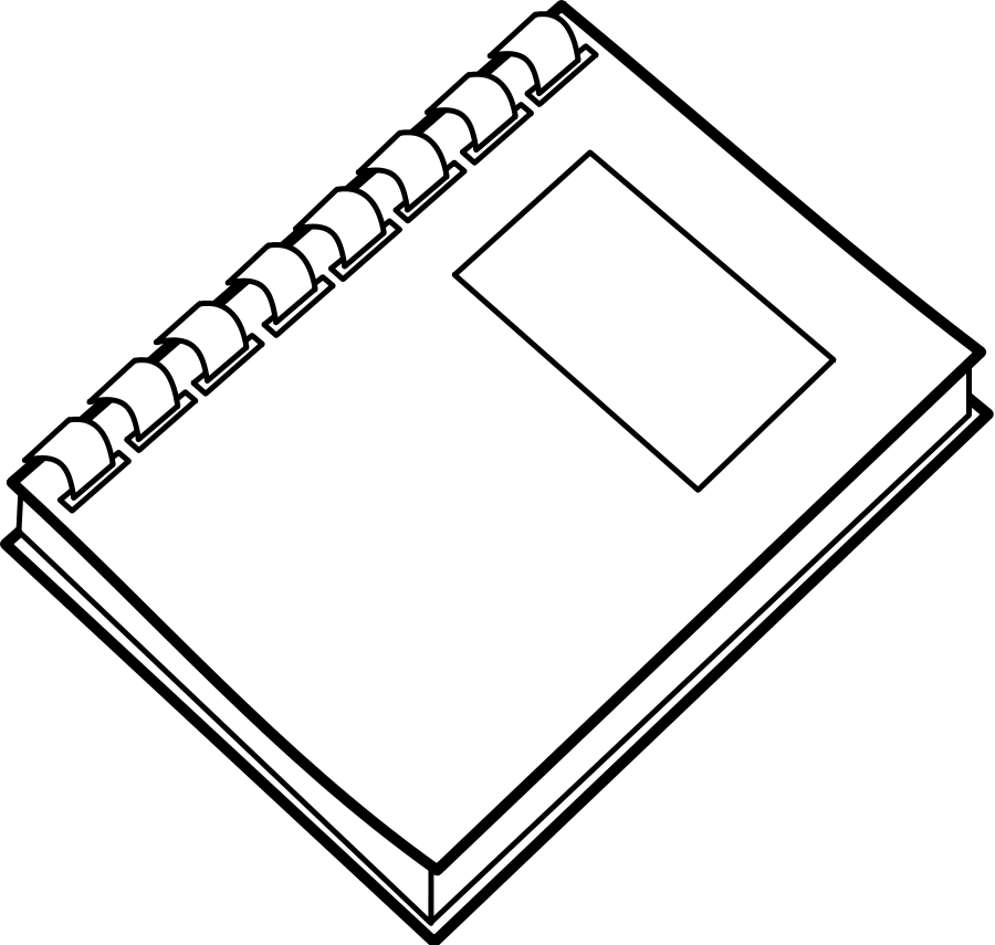 Cahier Spirale / Spiral Notebook Png Clip Arts (600x570), Png Download