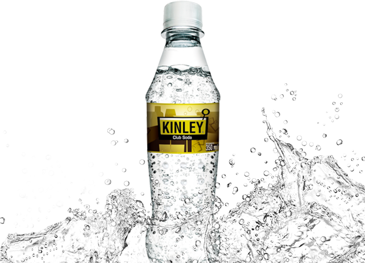 Kinley Soda - Glass Bottle (750x560), Png Download