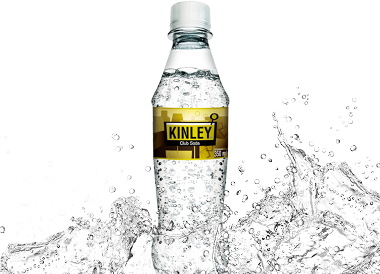 Download Kinley Soda Glass Bottle PNG Image with No Background