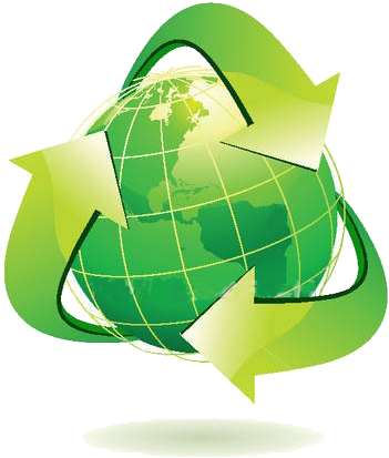 Recycling Programs - Recycle Symbol (363x433), Png Download