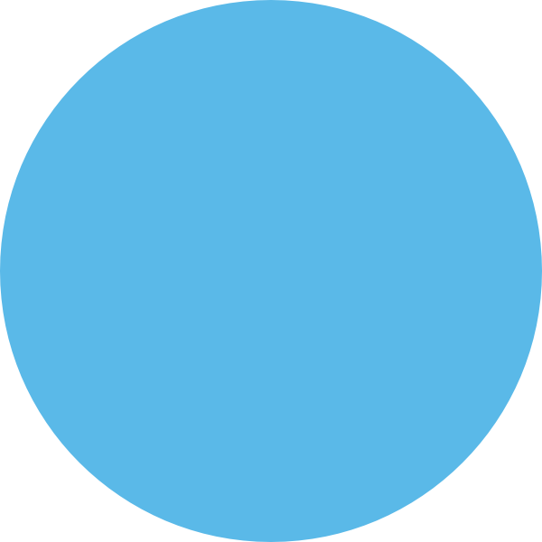Blue Dot Clip Art At Clker - Sky Blue Dot Png (600x600), Png Download