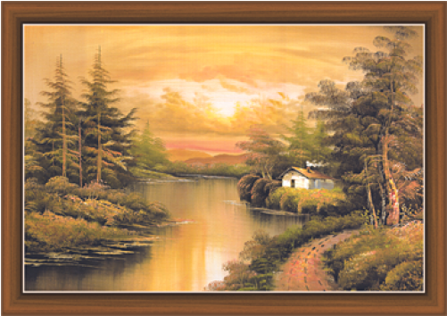 Picture Frame (500x500), Png Download
