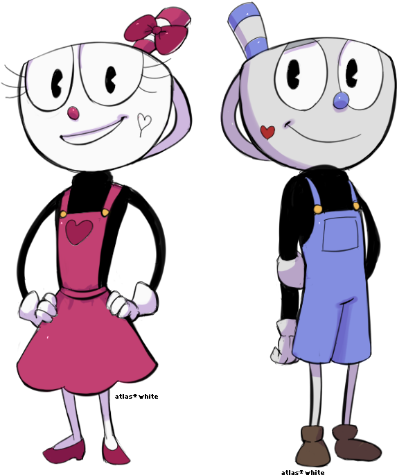 Main Ref - Mugman E Lemon Tea (580x827), Png Download