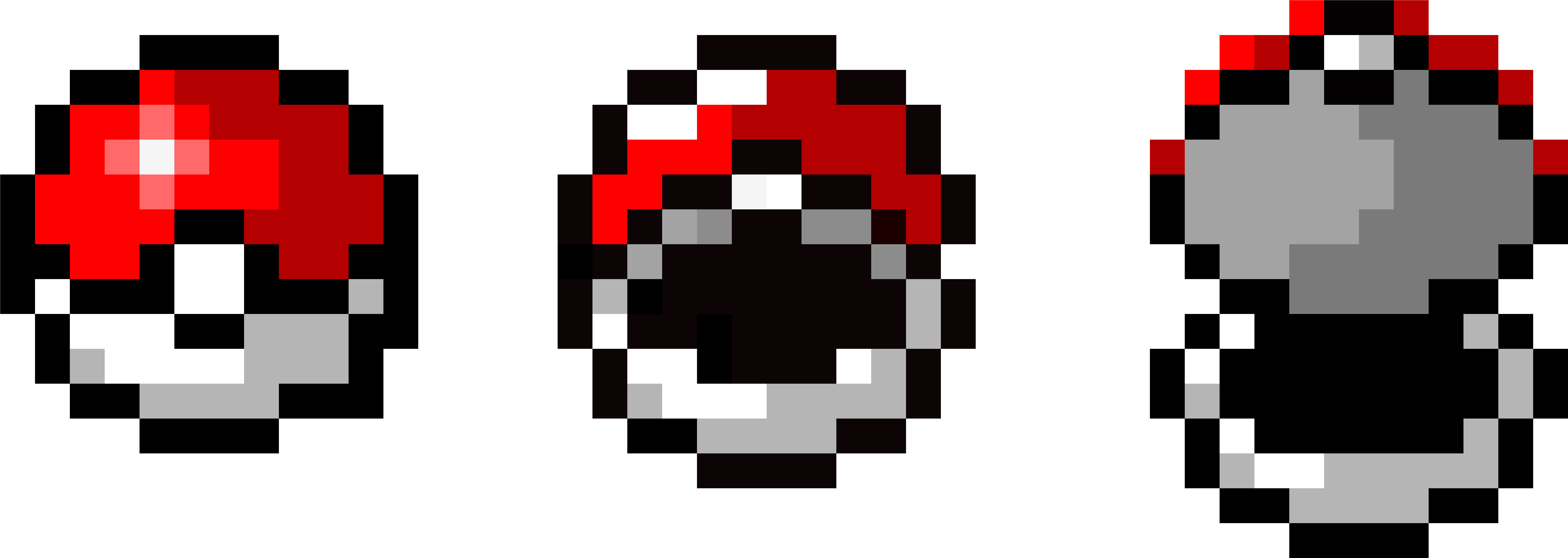 Download Pokeball Pixel Png PNG Image with No Background 