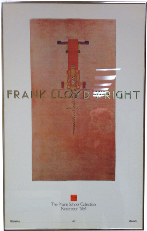 Frank Lloyd Wright Framed Poster - Plywood (743x1024), Png Download