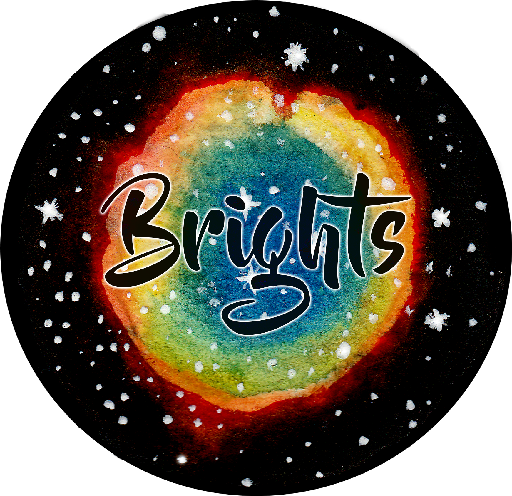 Circular Watercolour Galaxies And Nebulae Example Image - Circle (1814x1842), Png Download