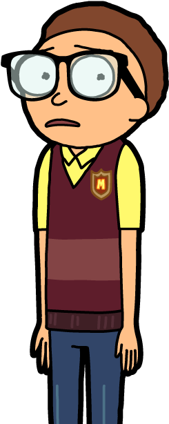 #259 - Morty Lentes - Pocketmortys - Net - Morty Smith (358x650), Png Download