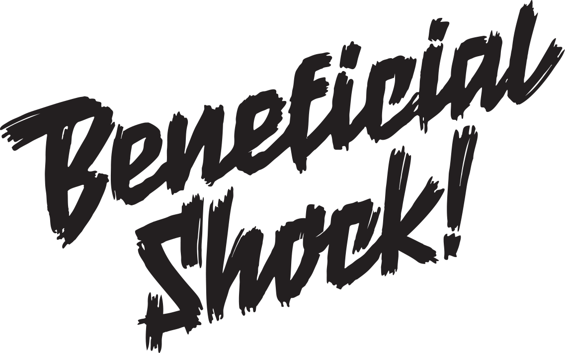 Beneficial Shock Font (1137x710), Png Download