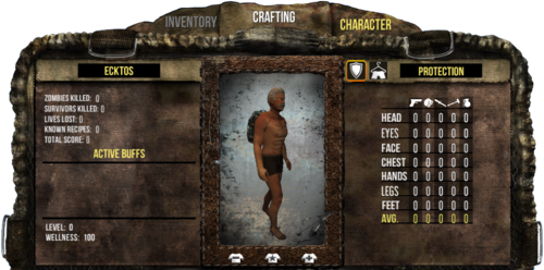 From 7 Days To Die Wiki - 7 Days To Die Characters (500x248), Png Download