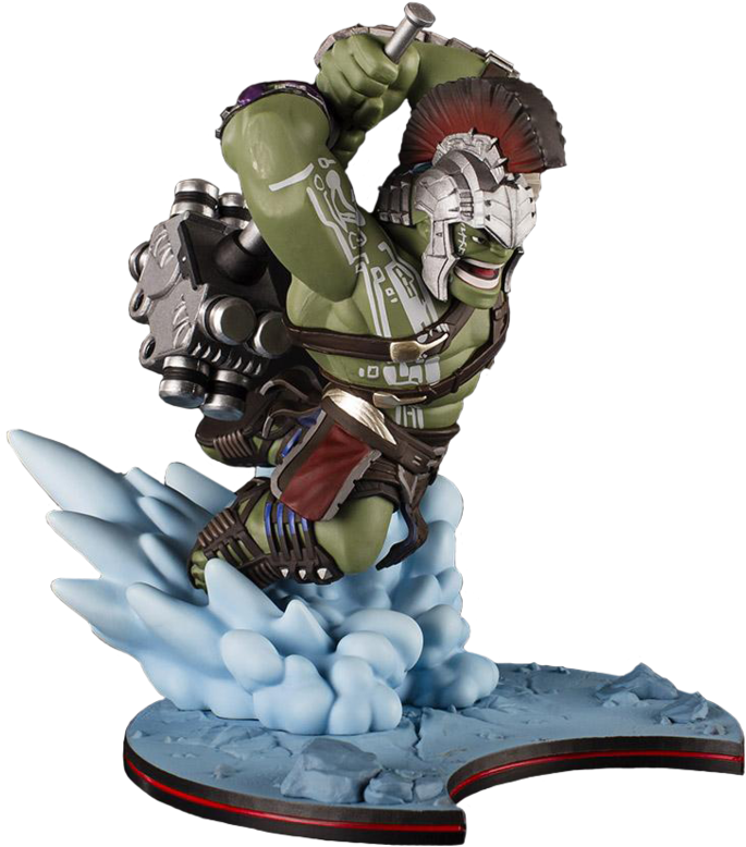 Gladiator Hulk Q-fig 7” Vinyl Figure - Thor: Ragnarok (768x896), Png Download