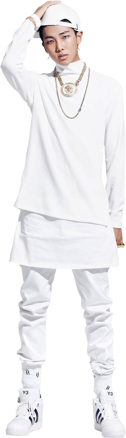 Rap Monster - Rap Monster De Bts (509x1570), Png Download