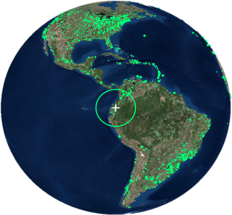 Sintonízanos - Pais De America (746x694), Png Download