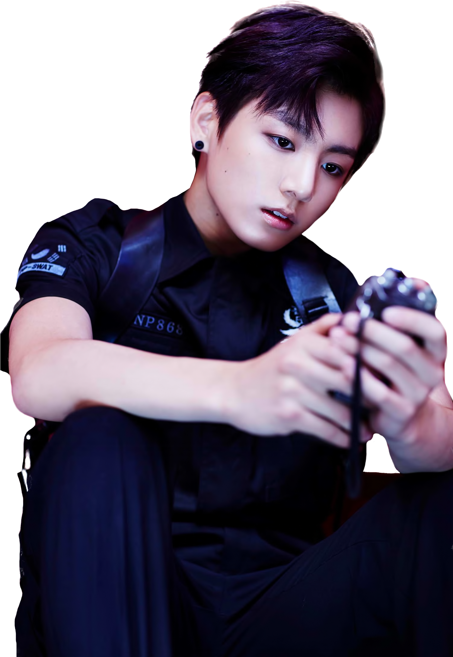 Rap Monster - Jimin Suga Bts Members (1500x2206), Png Download