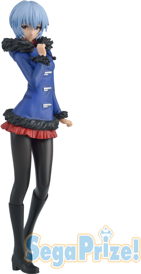 Neon Genesis Evangelion Premium Coat 17cm Figure Rei - Rei Ayanami Coat Figure (1000x1000), Png Download