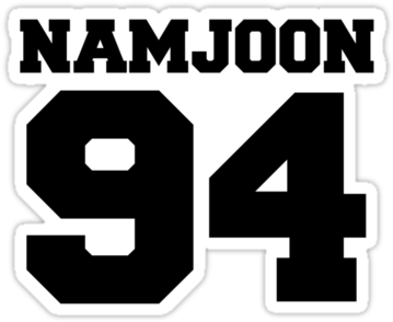 Quotbts Bangtan Boys Rap Monster Namjoon Football Design - Bts J Hope Logo (375x360), Png Download