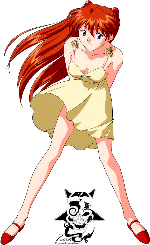 Asuka Langley Soryu Photo Asukalangleysoryu1 - Xenoblade 2 Evangelion (638x1021), Png Download