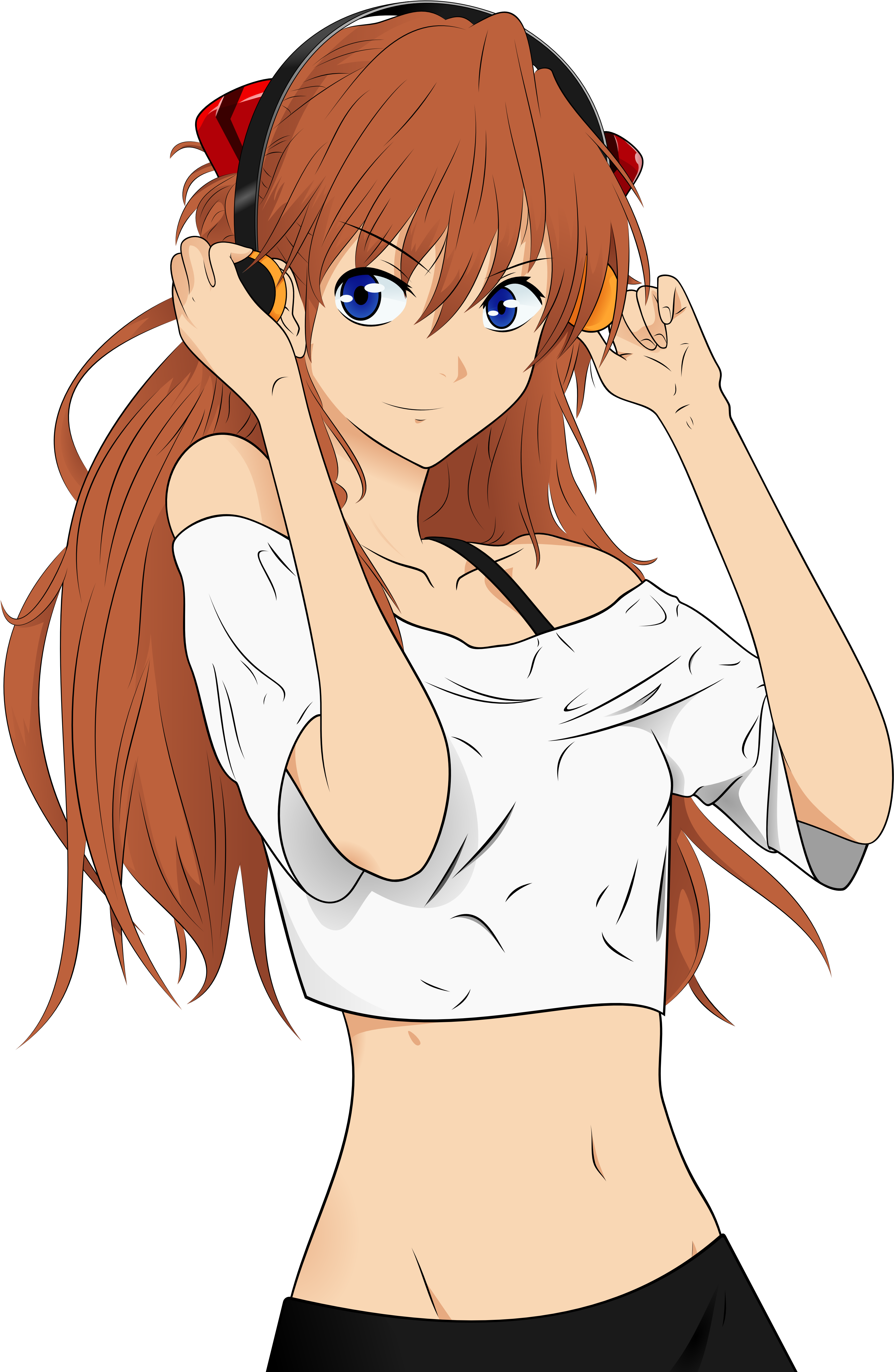 Asuka Transparent Evangelion - Asuka Vector (4242x6000), Png Download