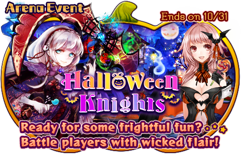 Halloween Knights Banner - Cartoon (480x308), Png Download