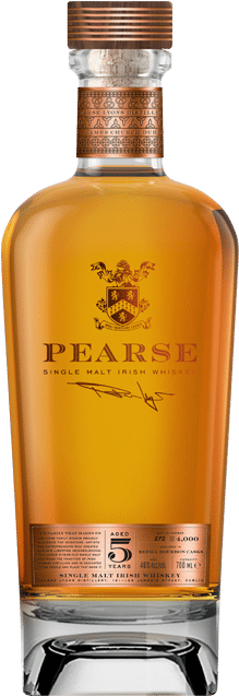 Pearse Whiskey 5 Year Old Irish Single Malt Irish Whiskey - Pearse Lyons Cask Strength (254x636), Png Download