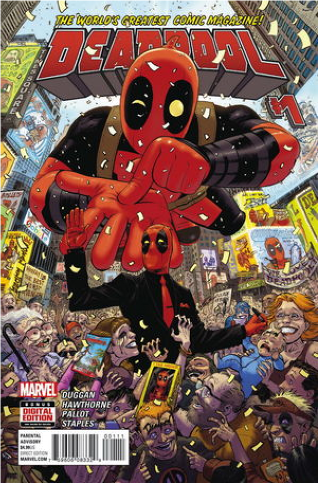 Купете Comics 2016-01 Deadpool - Deadpool World's Greatest Vol 1 (950x950), Png Download