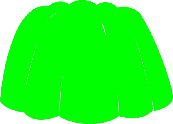 Svg Library Green Jellow Clip Art At Clker Com - Jelly Clipart (600x431), Png Download