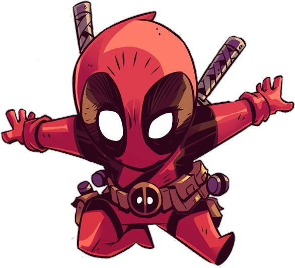 Sign In To Save It To Your Collection - De Deadpool Chibi (694x898), Png Download