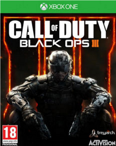 Call Of Duty Black Ops 3 - Black Ops 3 For Xbox One (450x650), Png Download