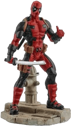 Deadpool Figurka (709x709), Png Download