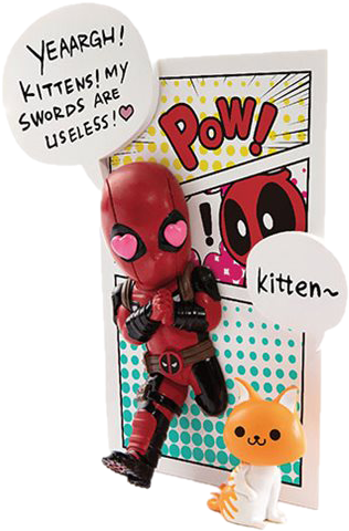 Mini Egg Attack Deadpool (315x500), Png Download