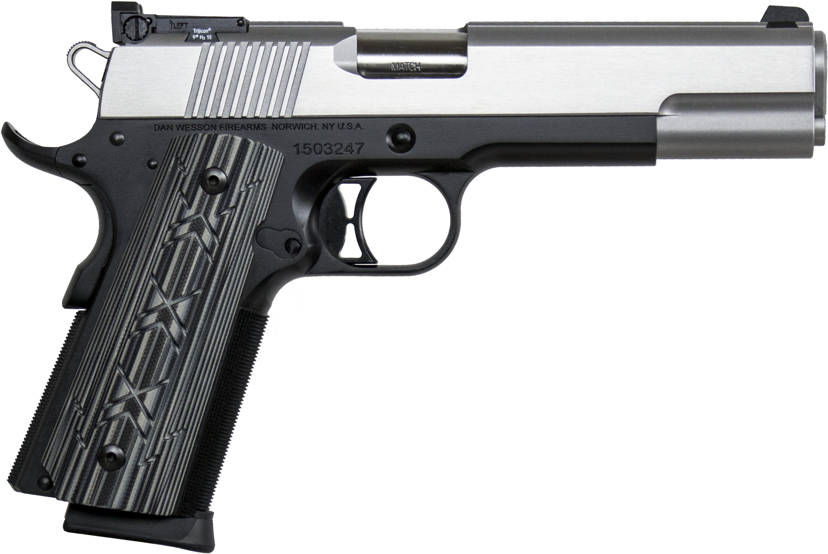 Download Drawn Gun Transparent - Gsg 22 1911 Two Tone PNG Image with No  Background 