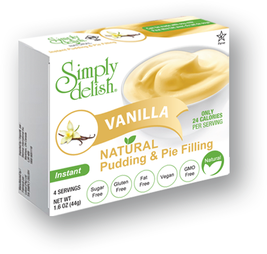 Peach Jelly - Simply Delish Peach Jel Dessert - 1.6 Oz Box (600x600), Png Download