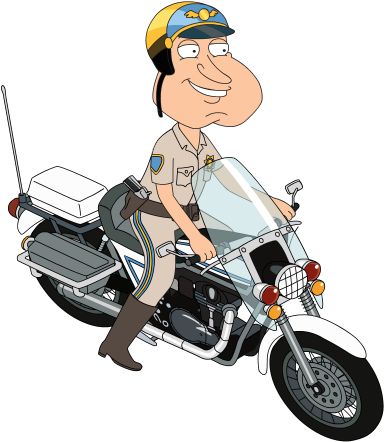 Quagmire Chips Animation - Glenn Quagmire (391x454), Png Download