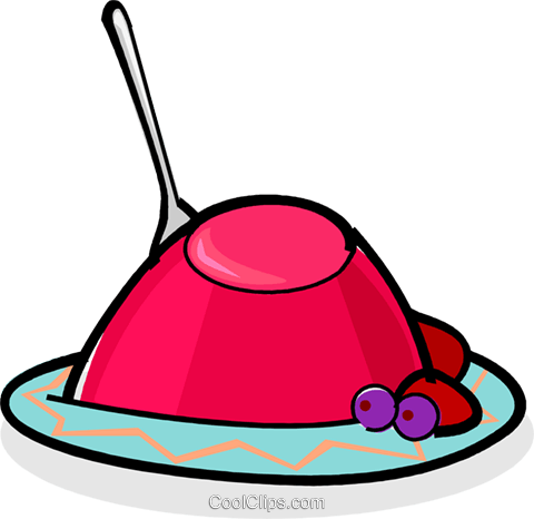 Image Free Library Dessert Free On Dumielauxepices - Jello Clip Art (480x466), Png Download