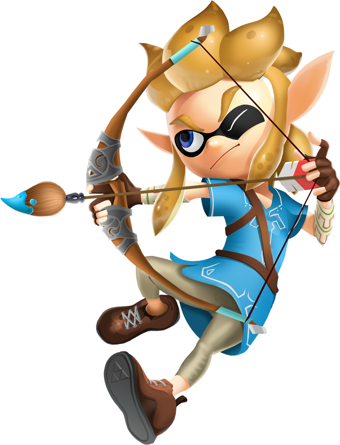 Download Splatoon Inkling Link Zelda Breathofthewild Breath - Breath Of ...