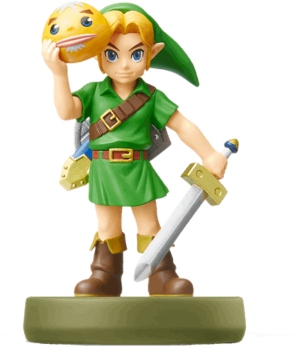 Nintendo Amiibo - Majora's Mask Link Amiibo (600x600), Png Download