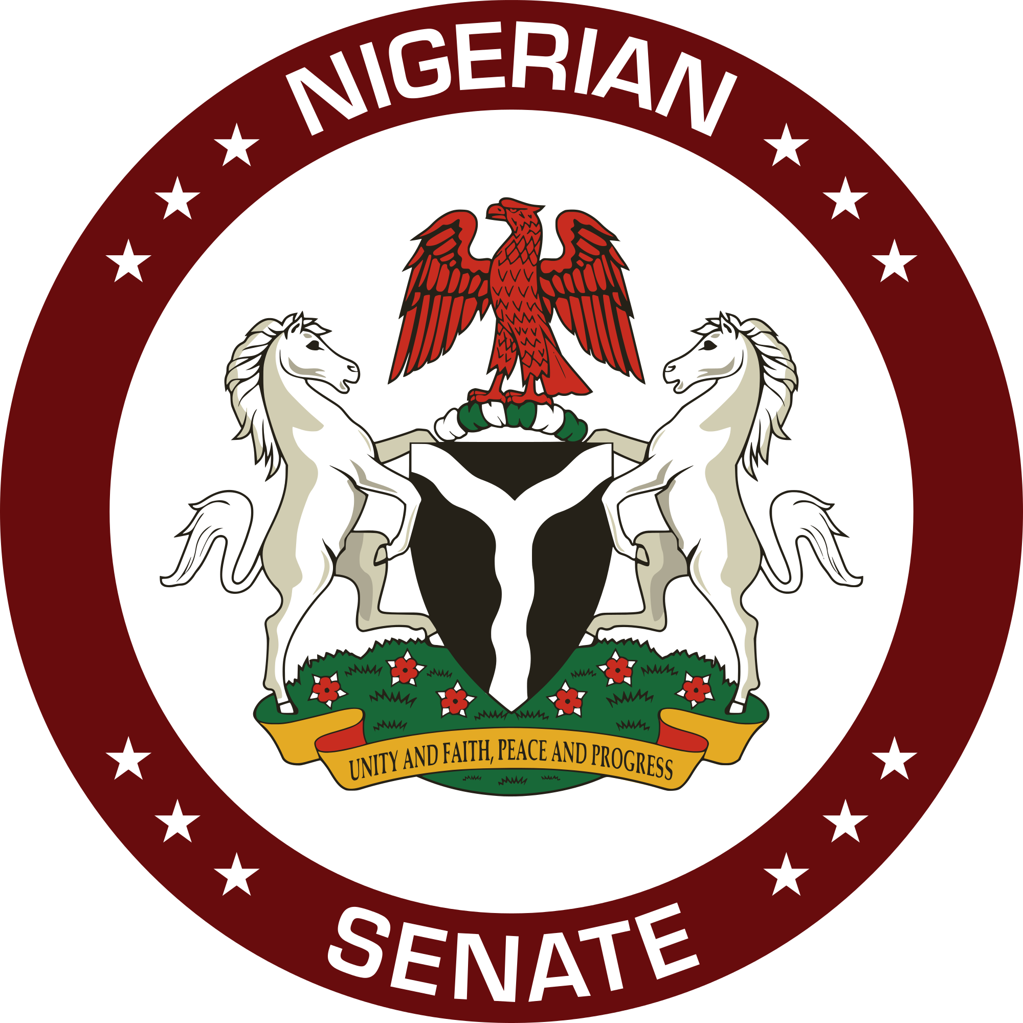 Ten Senators Who Are Members Of The Ruling All Progressives - Nigerian Senate (2000x2000), Png Download