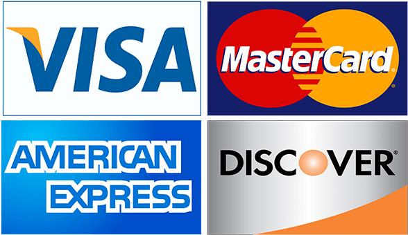 30-day Money Back Guarantee - Major Credit Cards Logo (600x346), Png Download