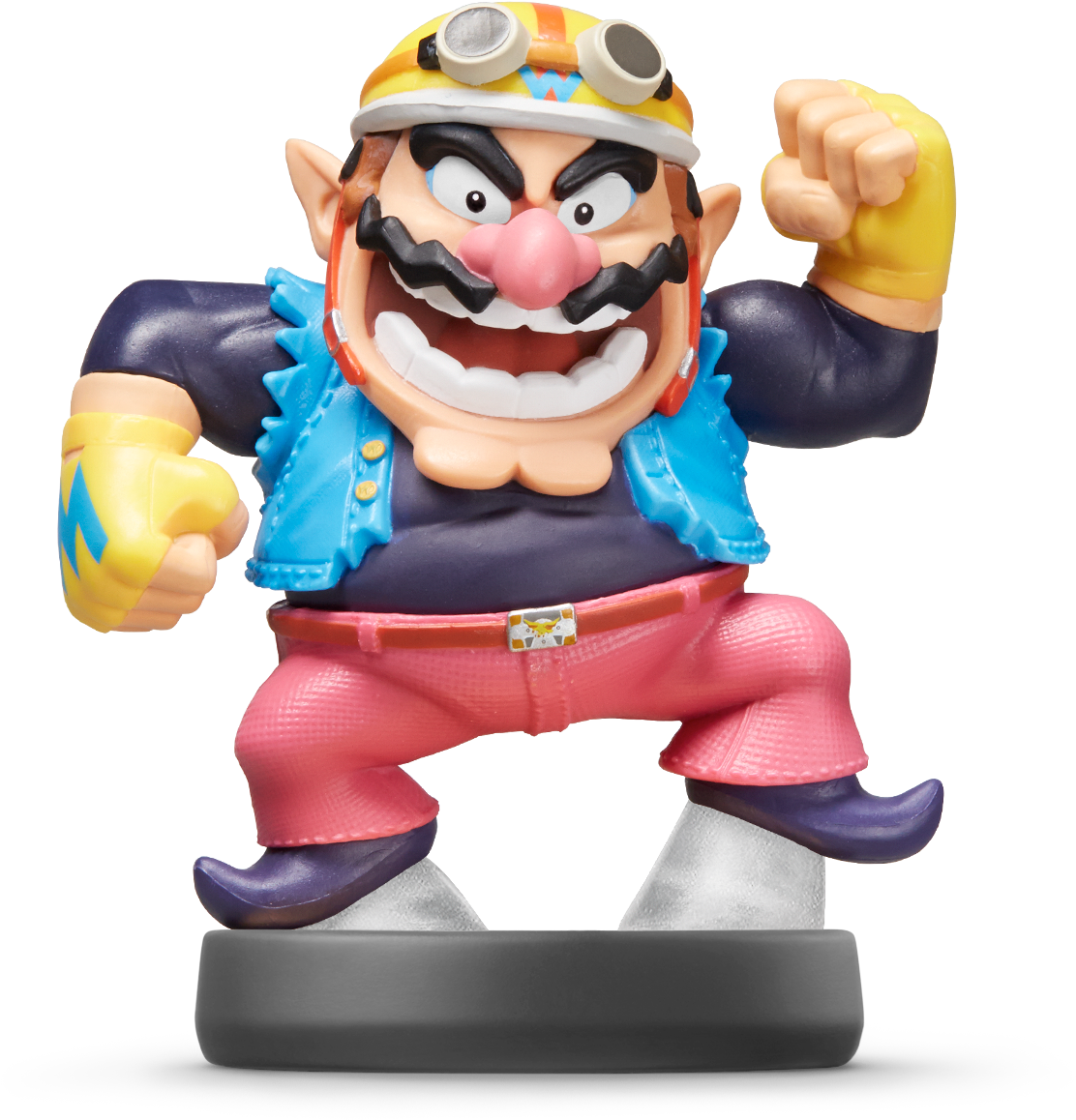 Amiibo Wario - Nintendo Amiibo Smash Game Wario (1542x1557), Png Download