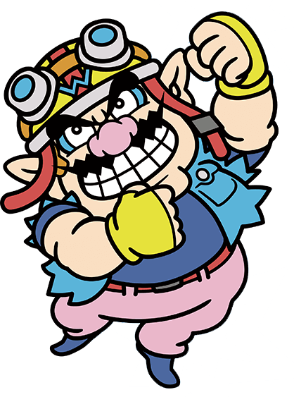 Wario Dancing Classic Video Games, Video Game Art, - Warioware Gold Wario (418x563), Png Download