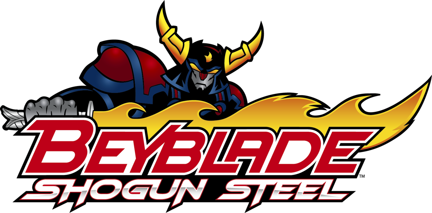 Beyblade Shogun Steel Logo Design, Branding And Packaging - Beyblade Shogun Steel Logo (1400x690), Png Download