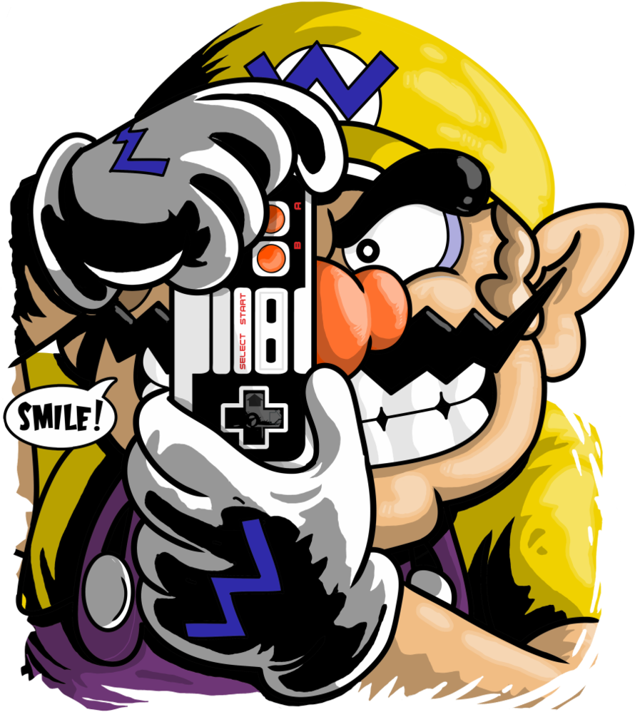Killing Wario (889x1024), Png Download